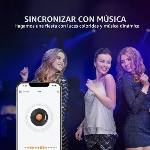 Vista 4 de Broadlink Kit de iluminación de bombillas inteligentes FastCon con control