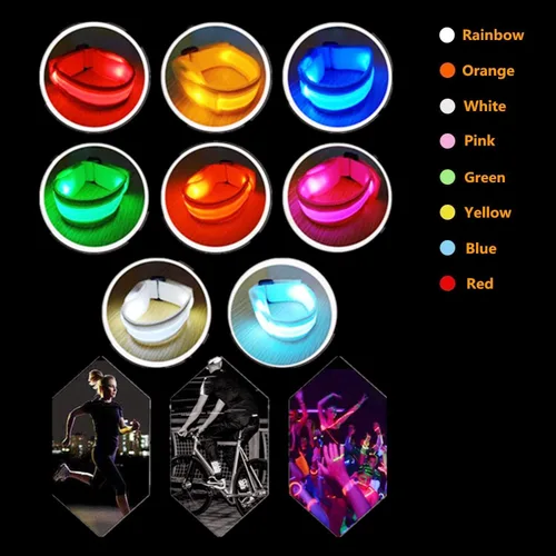 Vista 7 de FANL 8/12/24 PIEZAS Pulseras Brillantes, Pulseras LED para Niños y Adultos, Suministros de Fiesta que Brillan en la Oscuridad para Festival