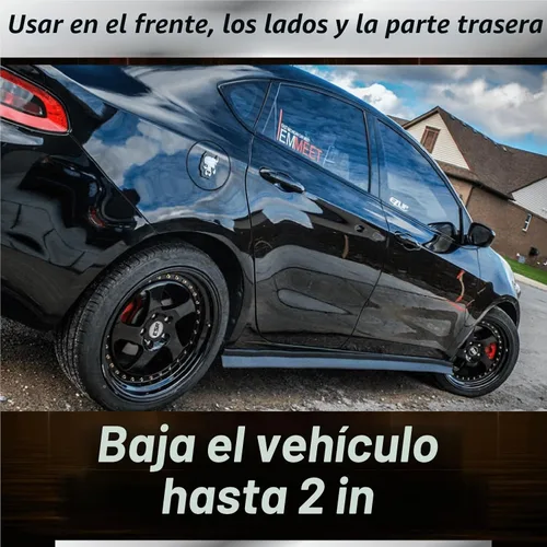 Vista 4 de EZ Lip - Faldas laterales PRO Kit universal de efectos de suelo con panel basculante y protector de 2 pulgadas