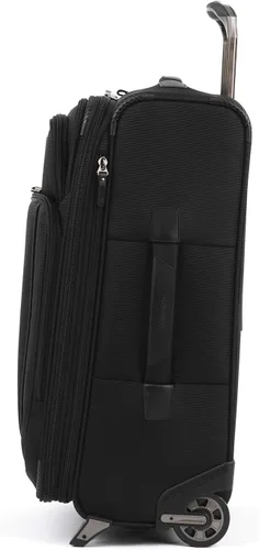 Vista 3 de Travelpro Crew Versapack Max Carry-On Exp Rollaboard, Negro azabache, Crew Versapack Softside - Equipaje vertical expandible