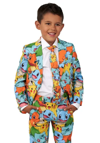 Vista 3 de Traje Opposuit Pokémon para niño Multicolor