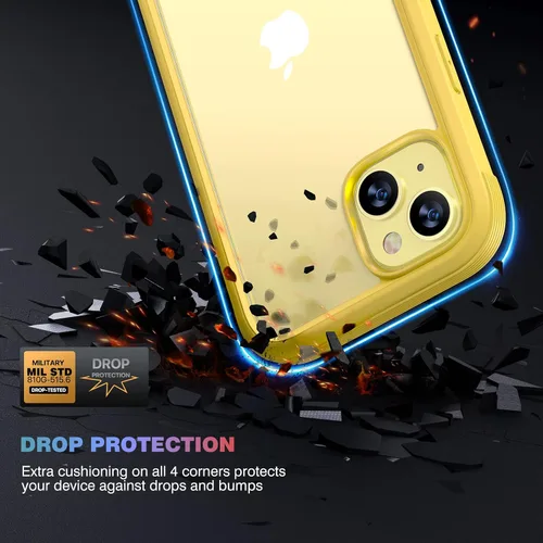 Vista 702 de DIACLARA - Funda transparente compatible con iPhone XR 6.1 pulgadas 2018