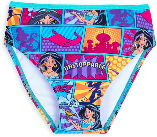 Vista 5 de Disney Conjunto de baño de cuatro piezas Jasmine para niños - Aladdin, Multi colorido
