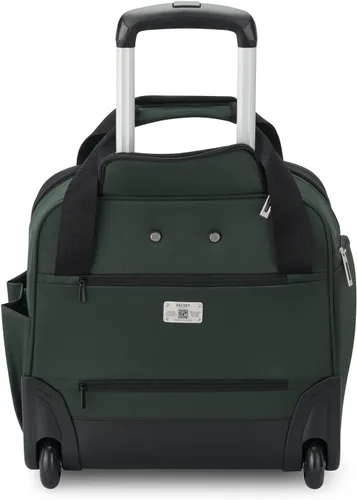Vista 5 de DELSEY Paris Sky Max 2.0 Softside - Equipaje debajo del asiento de dos ruedas, forro polar verde con licencia oficial de star wars silent one crew.