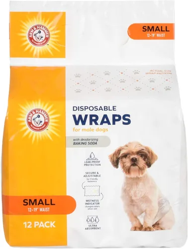 Vista 7 de Arm & Hammer Bandas para el vientre para perros machos pequeños, 12