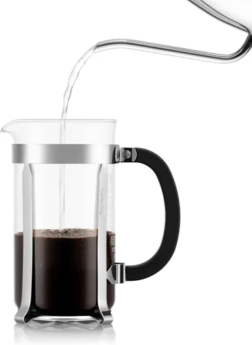 Vista 3 de Bodum Chambord - Cafetera de prensa francesa, Jarra de vidrio, Cromado