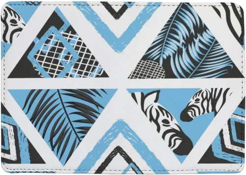 Vista 3 de Funda de cuero para pasaporte de torre Eiffel, tarjetero protector para pasaporte, cartera elástica para vuelo, aeropuerto, accesorios de viaje