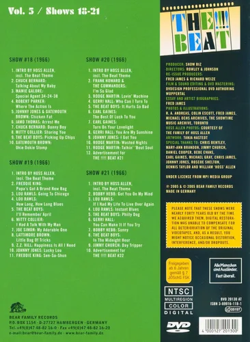 Vista 2 de The !!!! Beat, Legendary R&B and Soul Shows From 1966, Vol. 5 (Shows 18-21)
