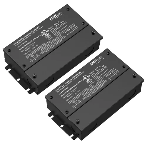 Vista 24 de EMITEVER Controlador LED regulable de 30 W, fuente de alimentación regulable Triac de 24 V, transformador de CA a CC para luz LED, compatible