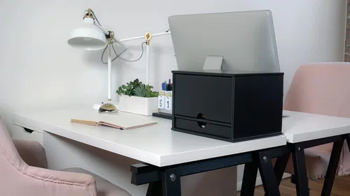 Vista 2 de Simply Put 4720-5 - Organizador de escritorio con 4 estantes, color negro