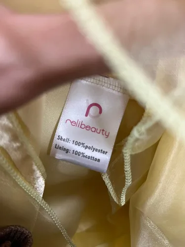 Vista 12 de ReliBeauty Disfraz de princesa para niñas pequeñas, sin mangas, con accesorios