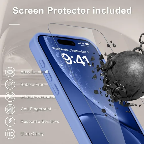 Vista 862 de Funda para Google Pixel 10 Pro XL, cubierta magnética mate, color negro Fit for MagSafe, Screen Protector included, Shockproof Military Grade