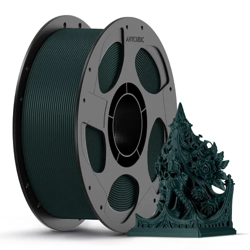 Vista 33 de ANYCUBIC - Filamento PLA para impresora 3D de 1.75 mm (1/16 pulgadas), RFID, precisión dimensional de +/- 0.02 mm, bobina de 2.2 libras), color 0.2