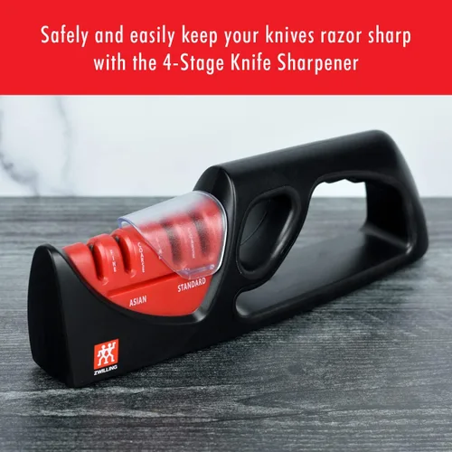 Vista 3 de Zwilling Afilador de cuchillos ultraafilado de 4 etapas, fácil de usar