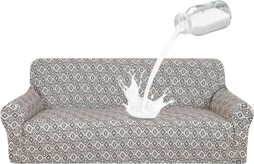 Vista 51 de ALIECOM Fundas para Sillas 100% Impermeables, Funda para Sillón para Sala de Estar, Apta para Mascotas, Fundas Lavables para Sillón, Funda