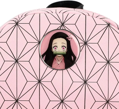 Vista 3 de Bioworld Mini mochila Demon Slayer, Multi colorido, Nezuko