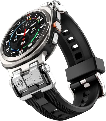 Vista 12 de WINGLE Bandas de metal para Samsung Galaxy Watch 7 6 5 4 Band Watch 6 Classic/5 Pro/4 Classic/FE Band Men 1.850 in 1.693 in 1.811 in 1.654 in 1.772