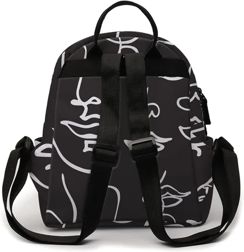 Vista 5 de Mini mochila para niñas bolso impermeable de moda con estampado Deanfun Mnsb-35 Mini Size Mochilas Sling
