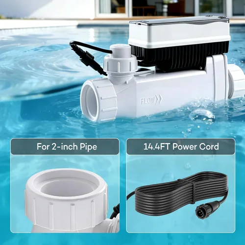 Vista 13 de Célula de sal para piscina: se adapta a celdas de sal Pentair, piscina