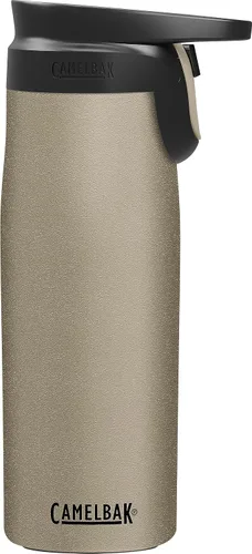 Vista 22 de CamelBak Forge Flow - Taza de viaje aislada de acero inoxidable, color negro, 16 onzas