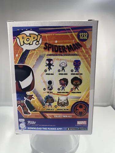 Vista 3 de Funko Spider-Man Scarlet Spider Pop! Figura coleccionable de vinilo Bobble-Head - Edición limitada exclusiva