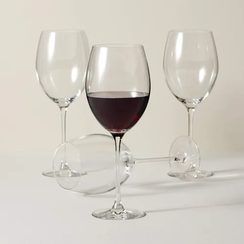 Vista 4 de Lenox Tuscany Classics - Juego de 4 piezas de cristal de Burdeos 335 libras transparente