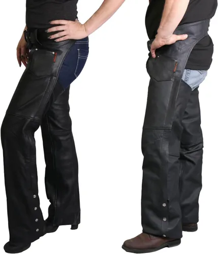 Vista 2 de Hot Leathers - Chapas de cuero completamente forradas