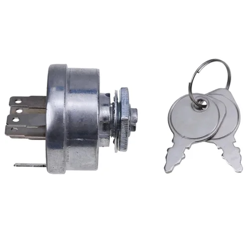Vista 4 de Interruptor de llave de encendido AM38227 33-398 430-110 compatible con John Deere 316 318 420-108 111 111H 112 112L 116 116H S910 S930 GS25 WG32A