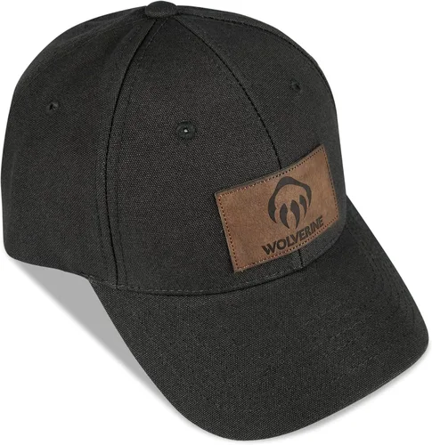Vista 4 de WOLVERINE Gorra Snapback con parche de cuero estándar