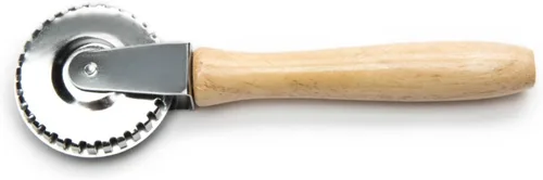 Vista 2 de Fox Run 5543Pastry crimpadora acero inoxidable y madera