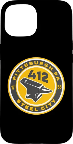 Vista 6 de Pittsburgh Steel City 412 Case for iPhone 16