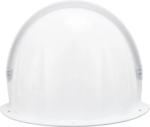 Vista 3 de Cubierta de cámara de seguridad para exteriores, plástico ABS para cámara al aire libre, techo protector universal (blanco)