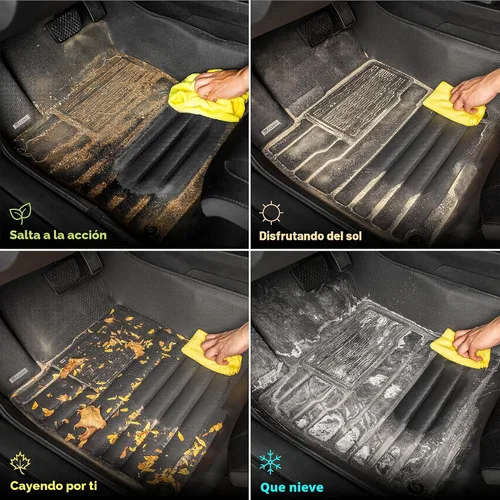 Vista 6 de TuxMat - para Ford Explorer de 6 plazas, modelos 2020-2026 - Alfombrillas personalizadas para auto - Cobertura máxima, para todo tipo de clima