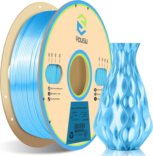Vista 17 de Yousu Seda de Doble Color Filamento PLA para 3D Impresora Filamento Coextrusión PLA Multicolor Filamento PLA 1.75mm (± 0.03 mm) Compatible
