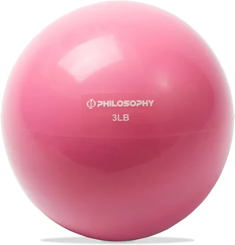 Vista 8 de Philosophy Gym - Pelota tonificante - Mini pelota medicinal con peso suave