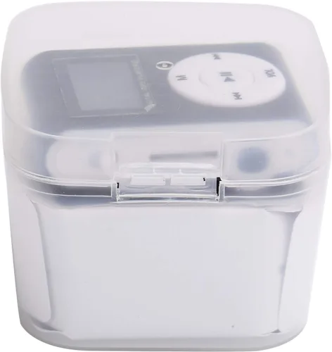 Vista 8 de Mini reproductor de MP3, reproductor de música portátil con clip, reproductor de MP3 de música clásica, dispositivo con pantalla LCD digital