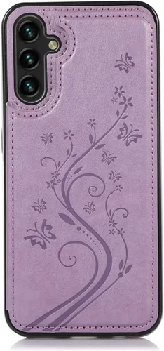 Vista 7 de Asuwish Funda de teléfono para Samsung Galaxy A16 5G/4G con protector de pantalla de vidrio templado y tarjetero con soporte para tarjetero, soporte