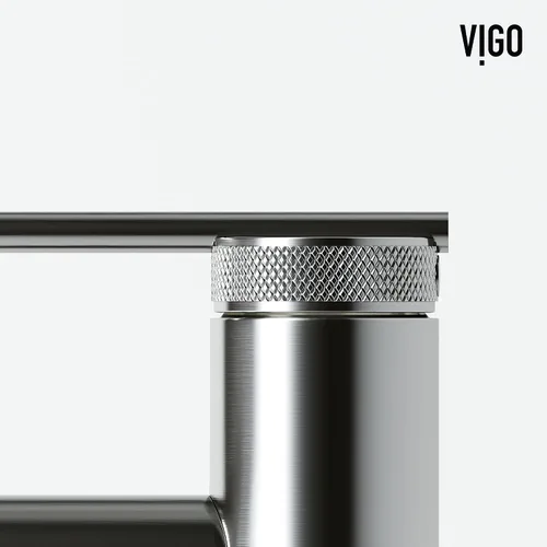 Vista 7 de VIGO Sterling 7 '' H Grifo de baño de un solo orificio con mango en níquel cepillado-VG01049BN