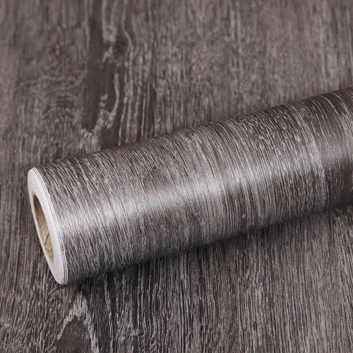 Vista 6 de Película de vinilo autoadhesiva con aspecto de madera, papel tapiz para muebles de cocina, estantes, armarios, mesas, escritorios, paredes, muebles