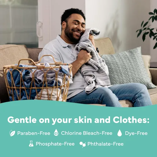 Vista 4 de Tru Earth Hojas de detergente seco para ropa, sin perfume, 32 tiras