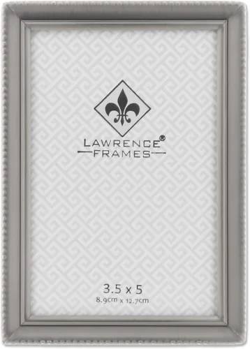 Vista 42 de Lawrence Frames - 11723 Marco de fotos clásico con cuentas, 2.5 x 3.5, dorado