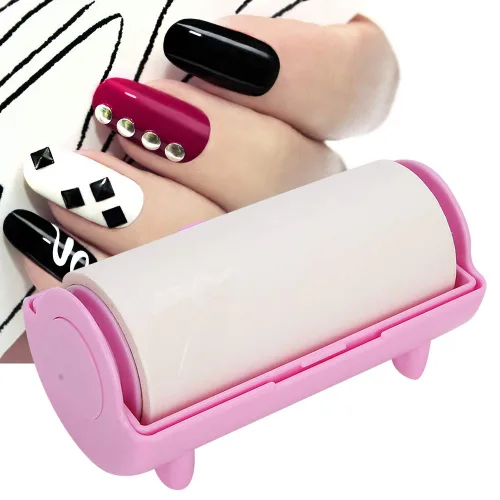 Vista 6 de Sello de uñas de papel absorbente de aceite para arte de uñas, herramienta de eliminación de patrones de estampación de uñas, herramienta