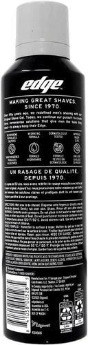 Vista 4 de Gel de afeitado ultra sensible Edge para hombre 1 piezas sku# 1788527MA