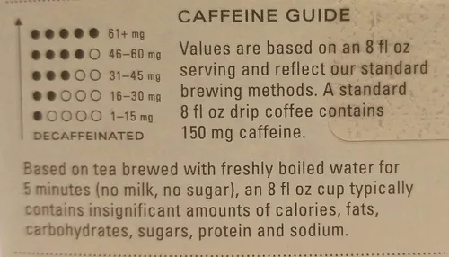 Vista 4 de Tazo Té negro orgánico Chai - 20 bolsas de té