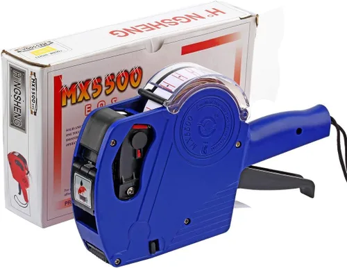 Vista 8 de Kit de máquina etiquetadora de precios, Azul