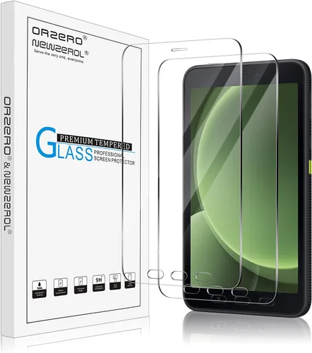 Vista 9 de Orzero Paquete de 2 protectores de pantalla de vidrio templado compatible con Google Home Hub/Nest Hub de 7 pulgadas, 9 dureza, HD, antiarañazos