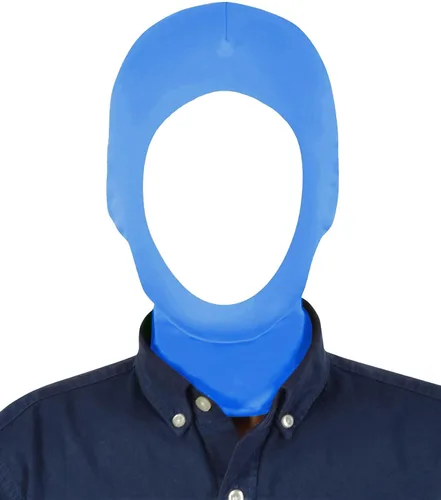 Vista 18 de Máscara unisex con capucha Zentai abierta para fiestas de disfraces