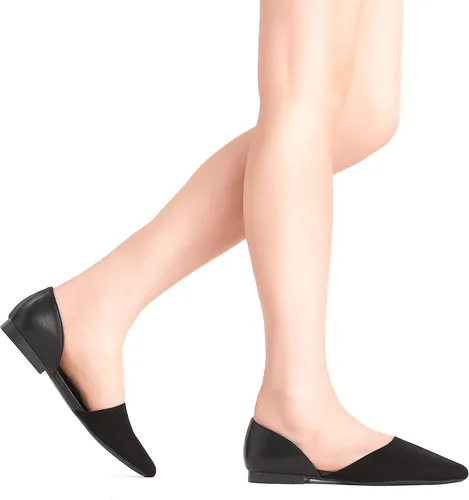 Vista 5 de DREAM PAIRS Women's Elegant Dressy Flats Shoes Pointed Toe Casual Comfort Slip on Walking Flats for Women