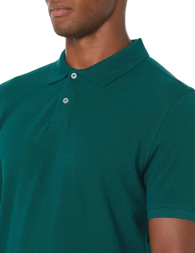 Vista 3 de Tienda Essentials Men's Slim-Fit Cotton Pique Polo Shirt