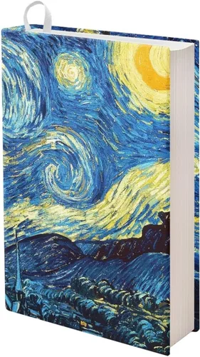 Vista 29 de DISNIMO Beach Sunrise - Funda elástica para libros de texto de tapa dura, lavable, reutilizable, protector de libros para adultos, mujeres, hombres